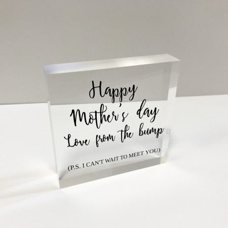 4x4 Glass Token - Mother's Day from bump